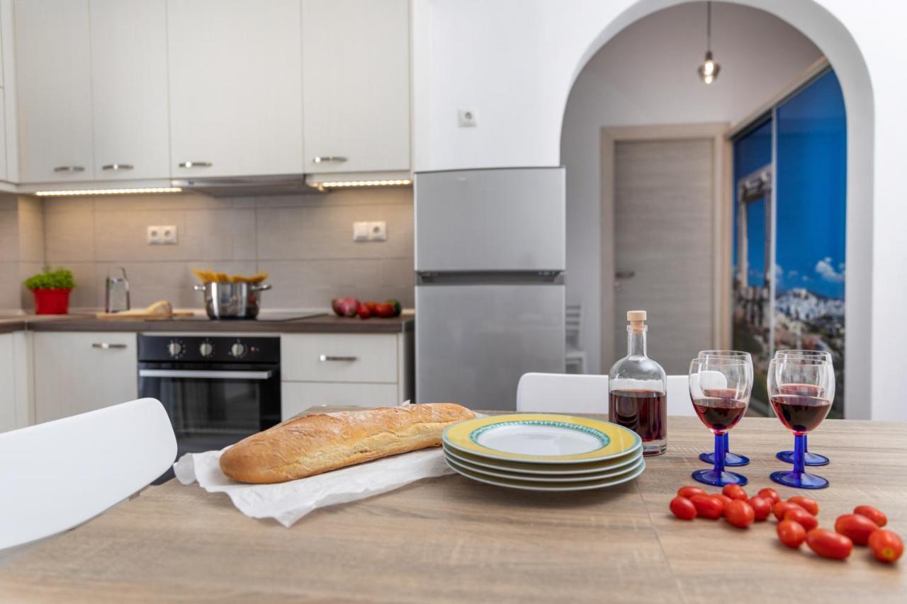 Apartmán Azur Naxos City Exteriér fotografie